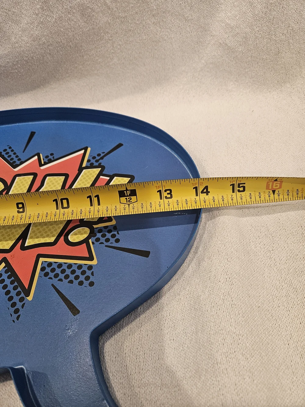Pow! Comic Speech Bubble Cartoon Caption Metal Sign from Hobby Lobby